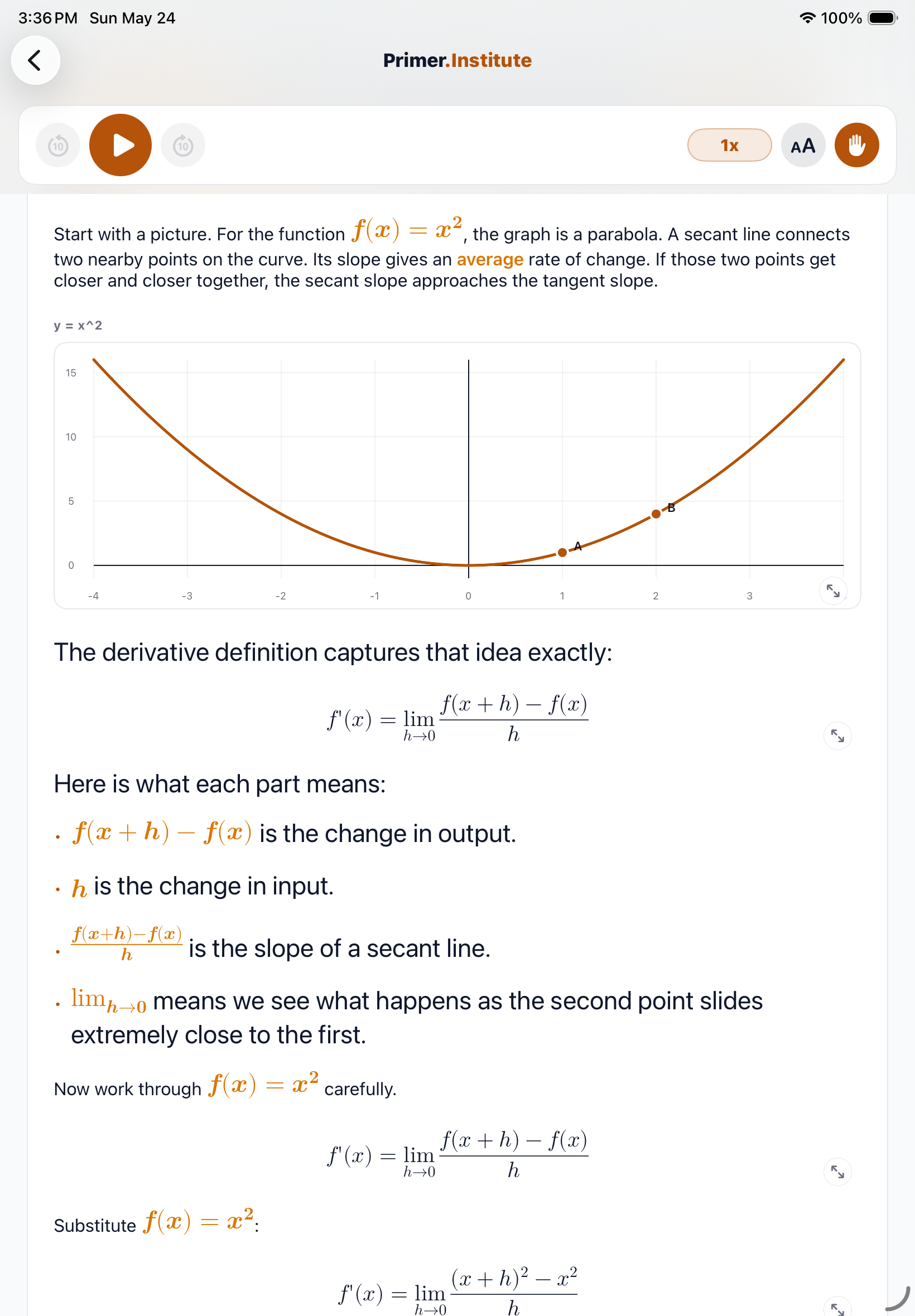 A by-hand off-screen activity instruction card